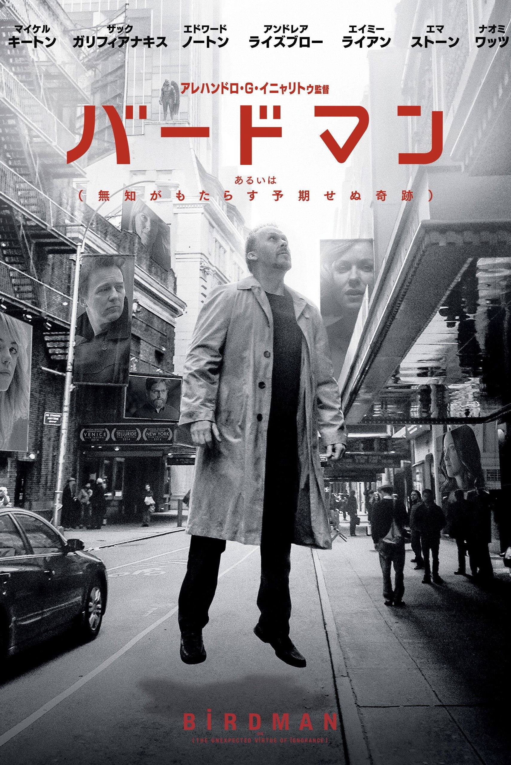 バードマン あるいは (無知がもたらす予期せぬ奇跡)